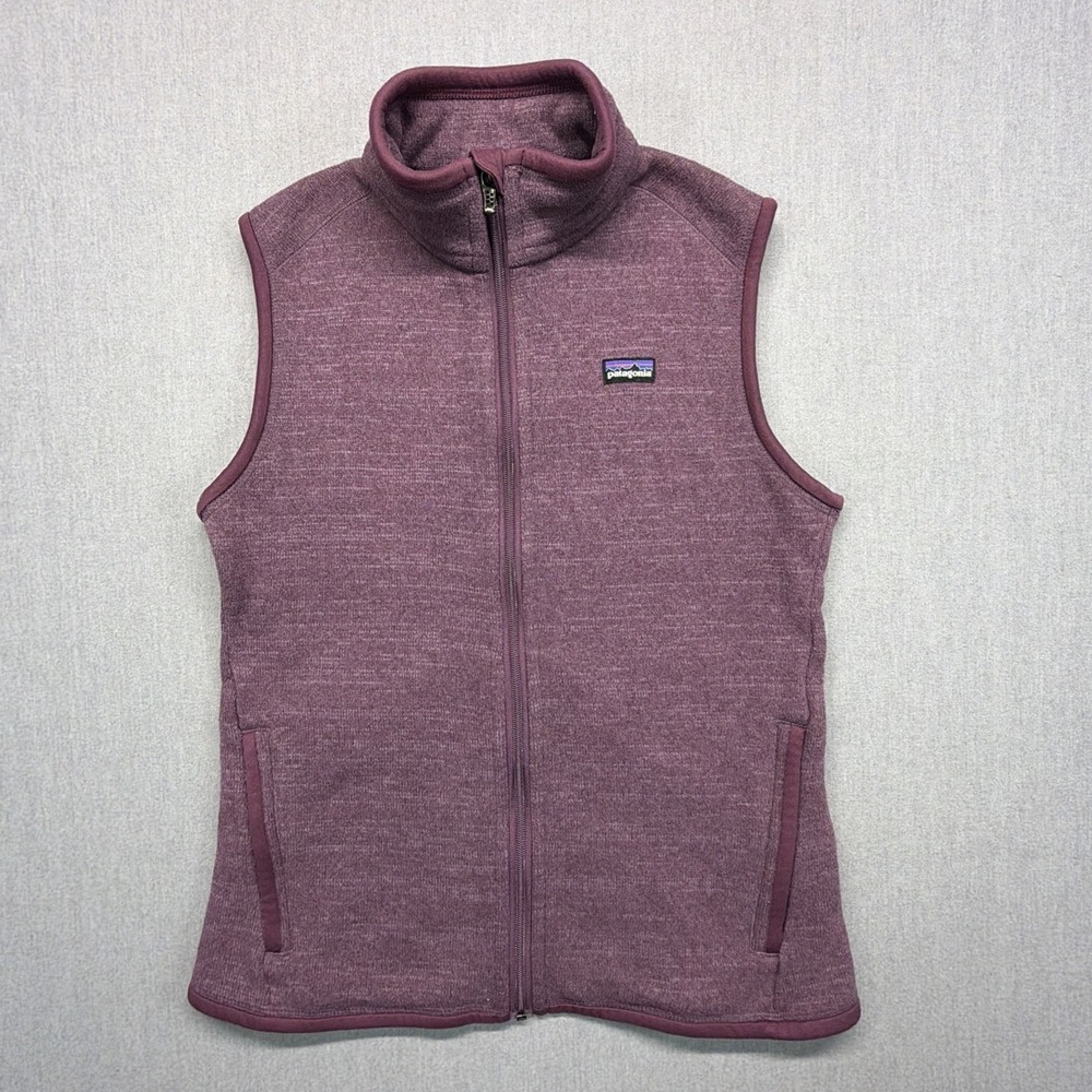 Patagonia Women's Plum Zip-Up Better Sweater Vest